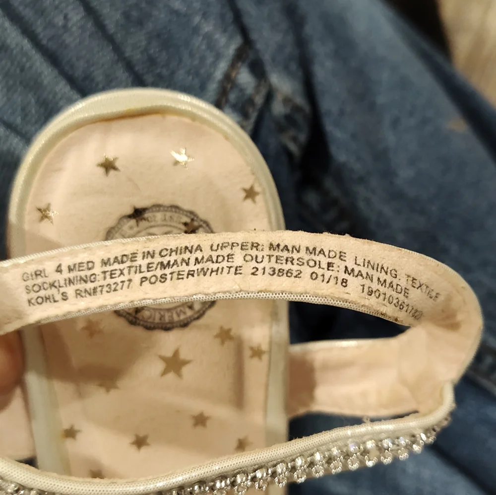 Authentic American Heritage Girls Heels, Size 4 Med